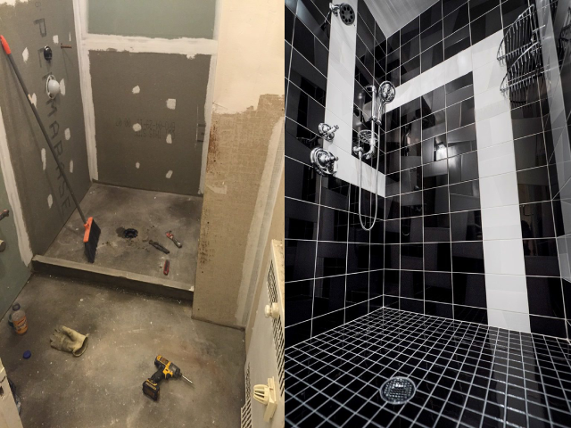 Création d’une douche à l’italienne Création d’une douche à l’italienne